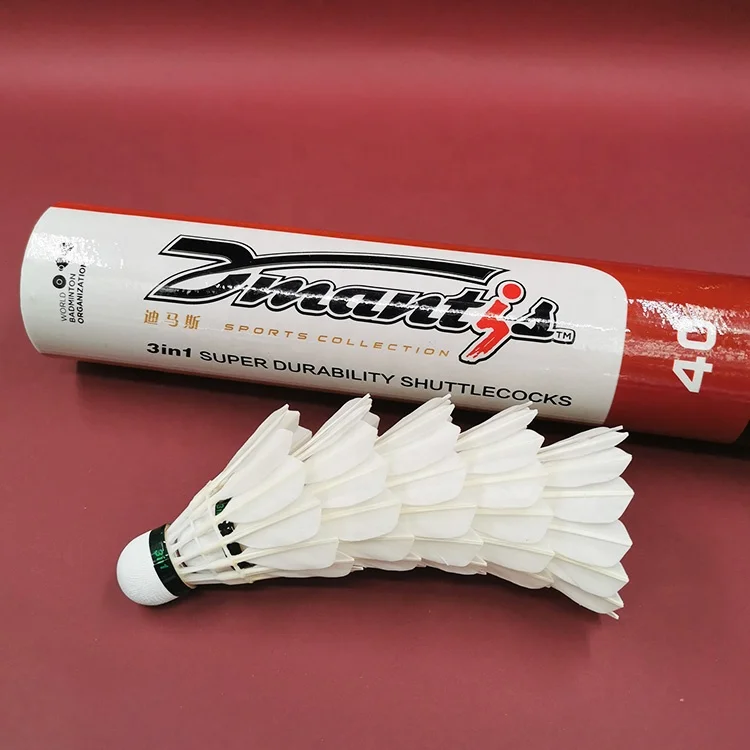 New Design Hybrid Shuttle 3in1Feather Cheap Shuttlecock Price Durable Stable Shuttle Cocks Badminton for Training