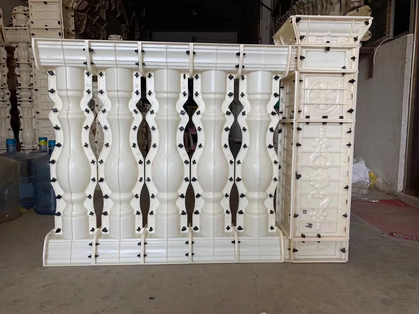 Decorative Plastic Concrete Balustrade Mould Precast Concrete Railing Baluster Molds Buy