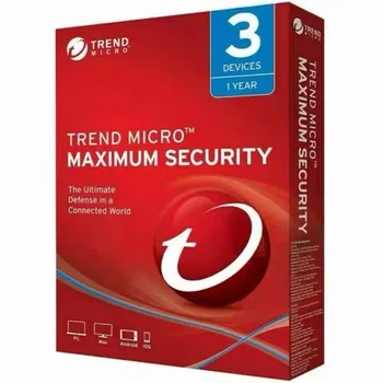 Computer Hardware Antivirus Key Trend Micro 2019 1 Year 3 PC antivirus internet security software