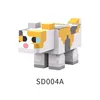SD004A Gatto Giallo Colorato (Magnetico)