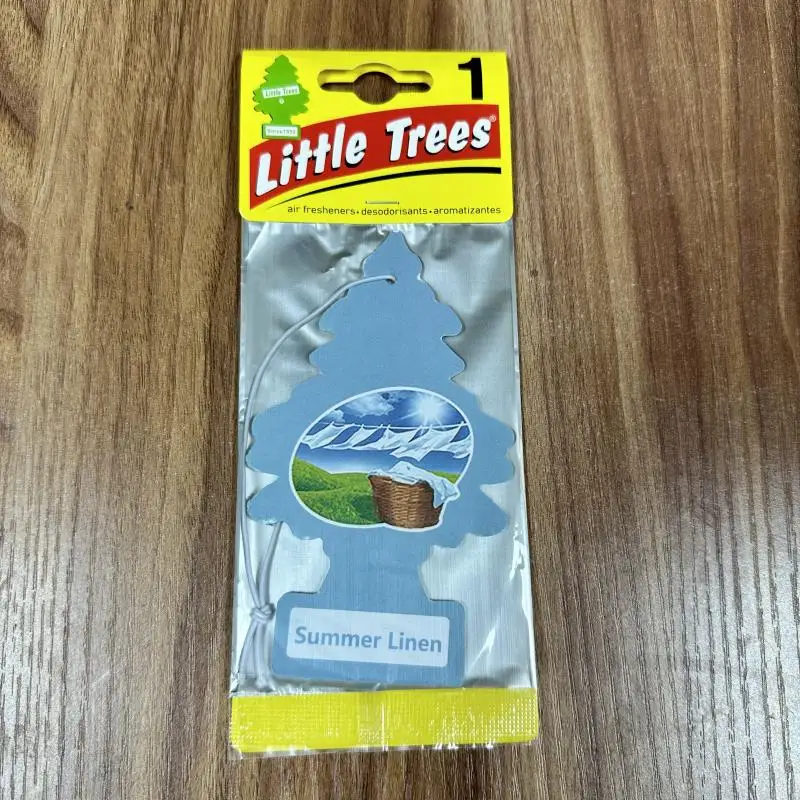 Free Samples Cotton Paper Air Freshener For Car Tree Air Freshener