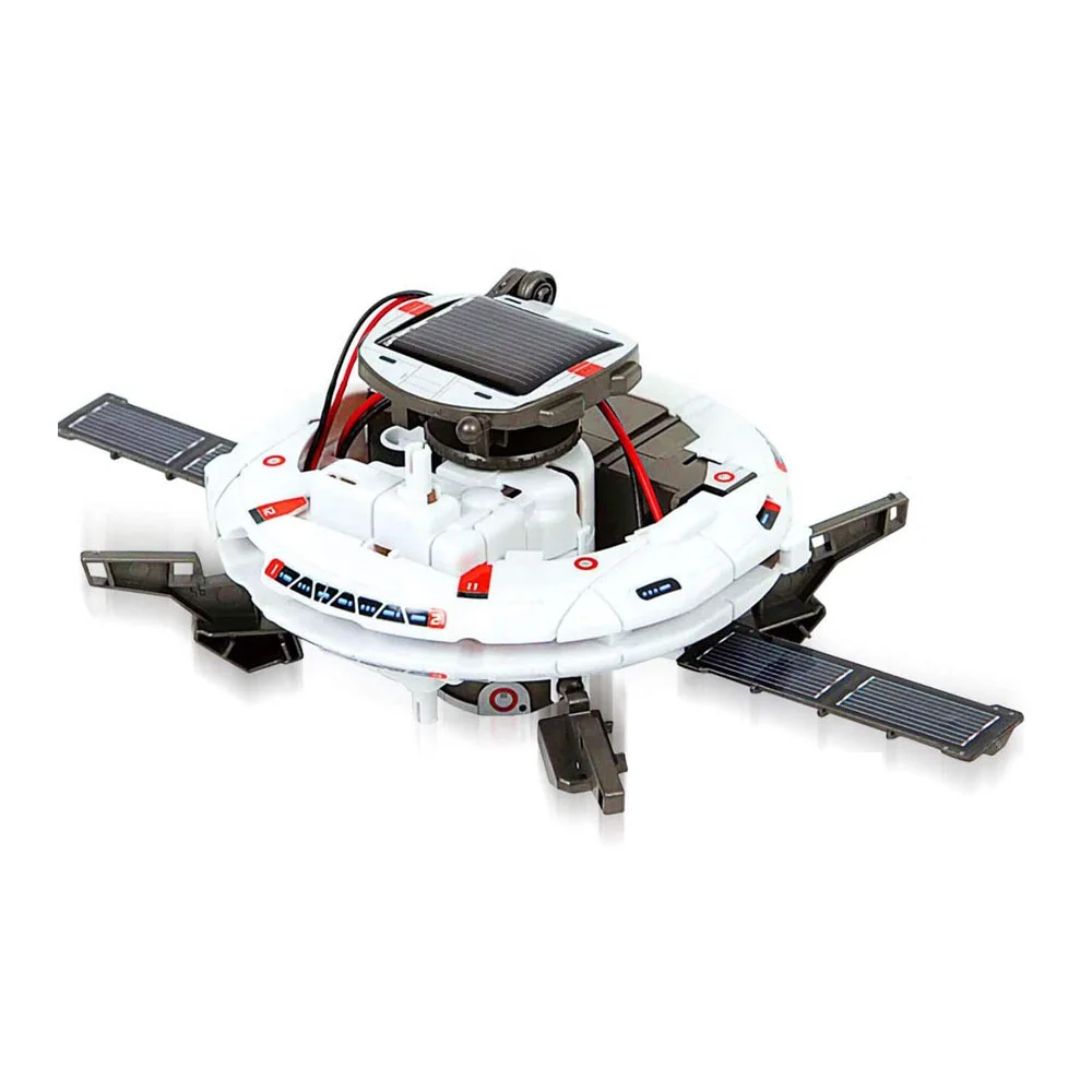 2020 новый обновленный обучающий научный космический конструктор stem игрушки 6 в 1 игрушечный робот на солнечной батарее набор для детей