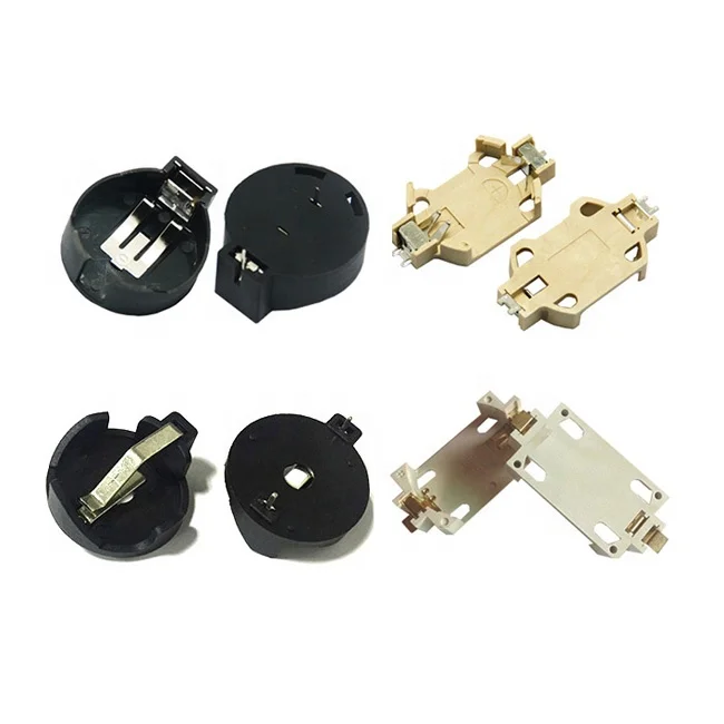5 Pezzi Portabatterie Per CR1620 E CR1632 - Supporto A Pila CMS Oro SMD Socket - Foto 3