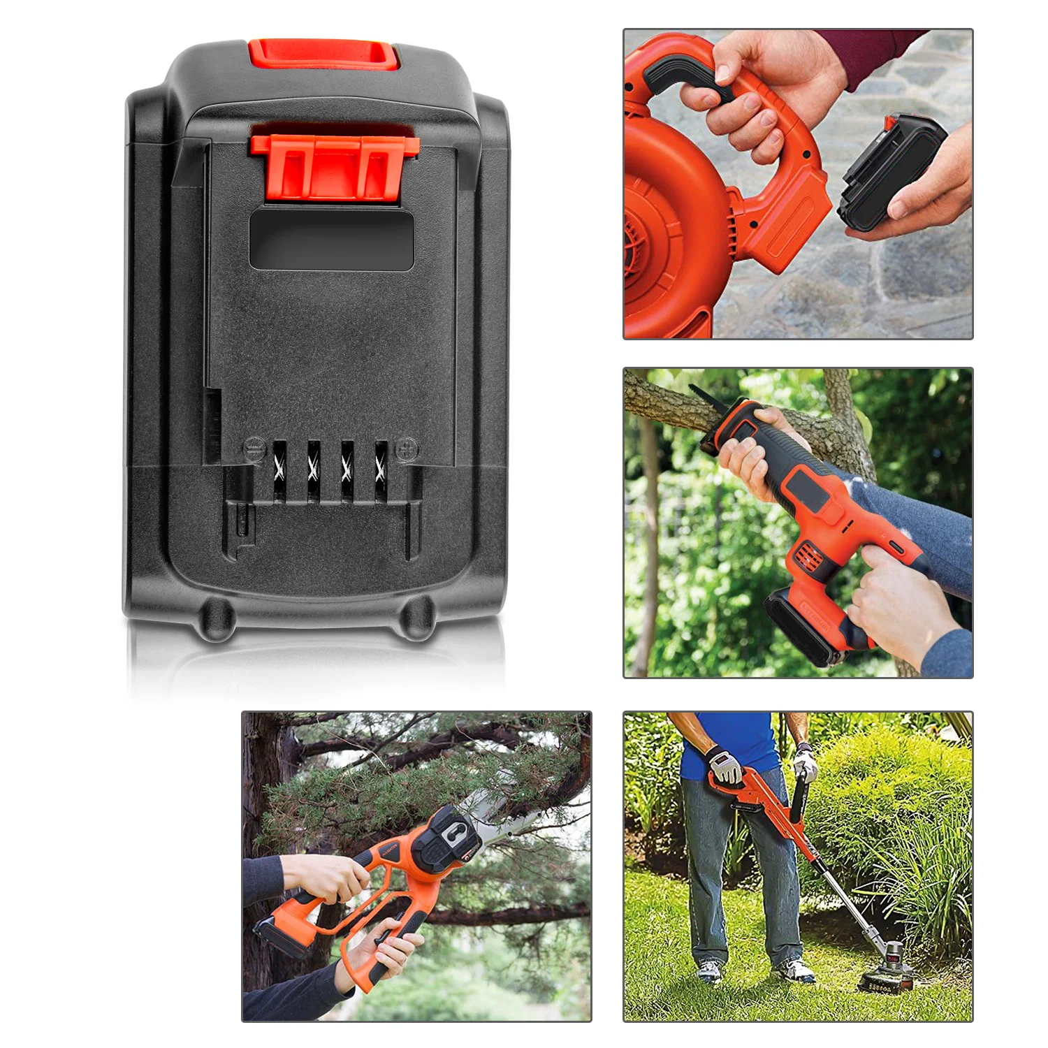 20V 3500mAh Lithium Ion Battery Black Decker Cordless Tools Lbxr20 Lb20  Lbx20 Lb2X4020 Lbxr20-Ope Power Tool Battery - China Battery, Power Tools  Battery