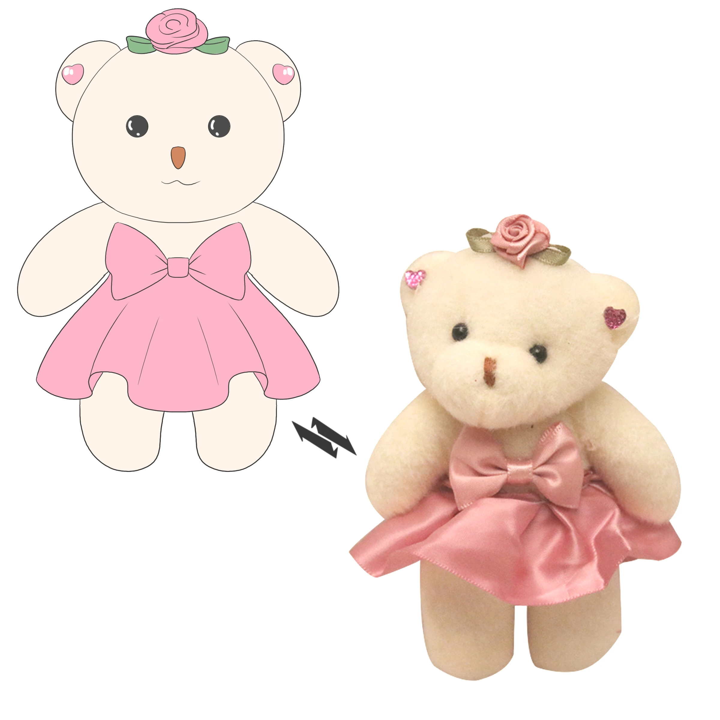 cute teddy bear small size