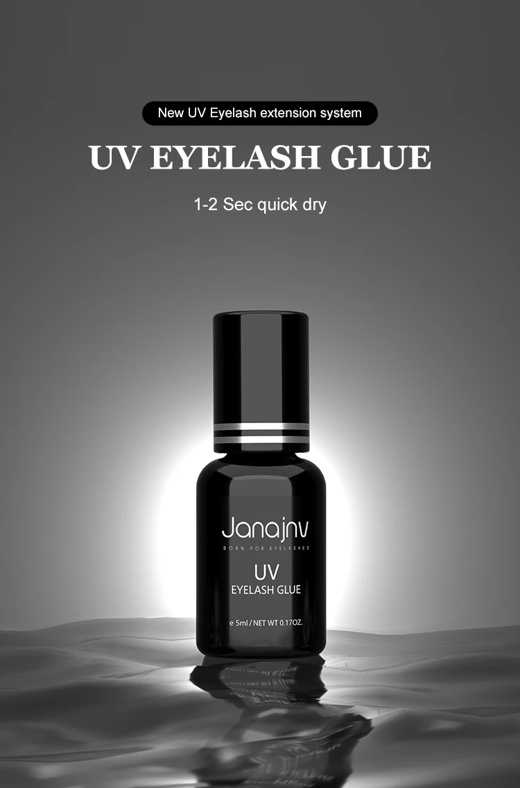 Janajnv Private Label Uv Glue Eyelash Led Uv Eyelash Glue With