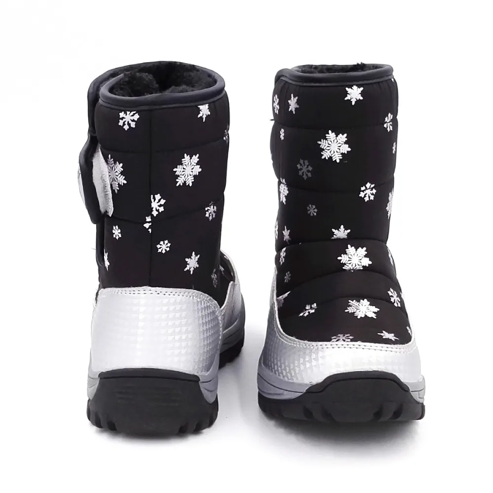 Прямая поставка, зимняя теплая детская обувь, детские ботинки, водонепроницаемая детская обувь, ботинки для девочек и мальчиков, идеальные Детские аксессуары