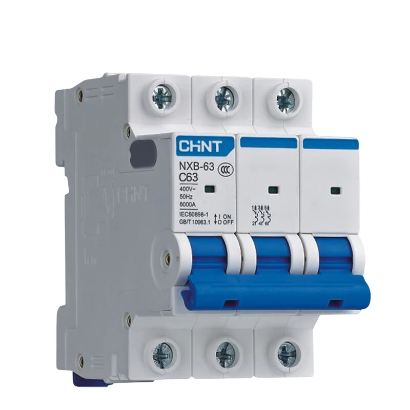 Chint NXB-63 3P C1 Circuit Breaker - Reliable Industrial Solution