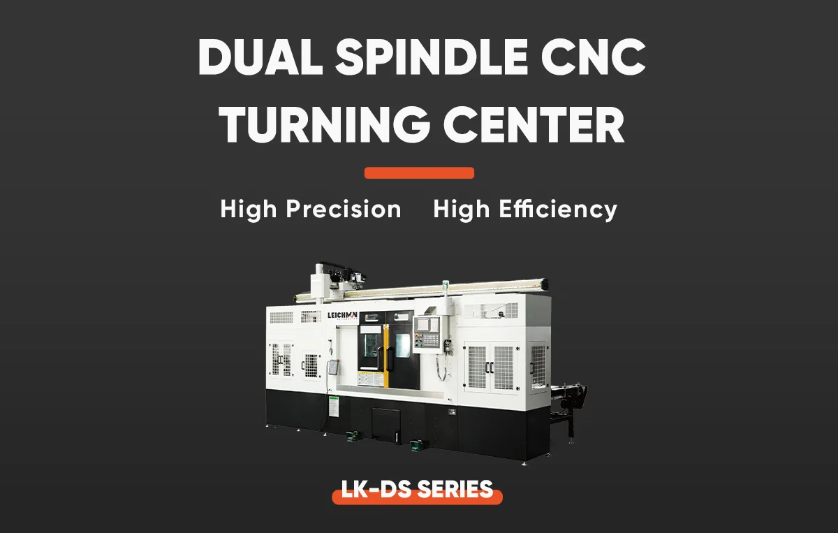 High Precision Dual Twin Spindle Cnc Turning Center Slant Bed Lathe ...