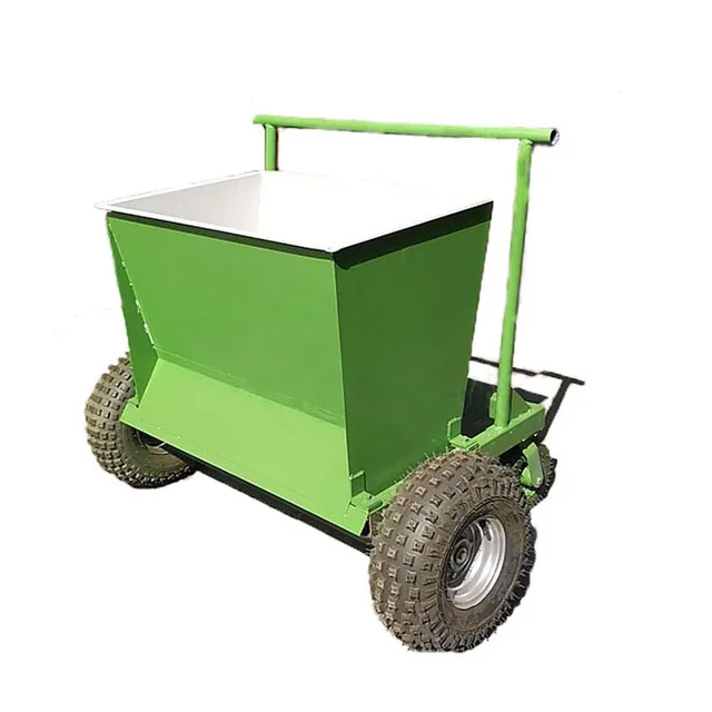 Small Hand Push Sand Filling Machine For Sports Lawn Campus Lawn Paving Sand Washing Machine