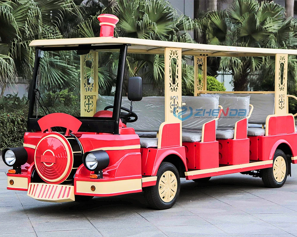 Convertable Cartoon Bus Mini Cartoon Train Bus for Transport Sightseeing Tour Car Manufacturer ...