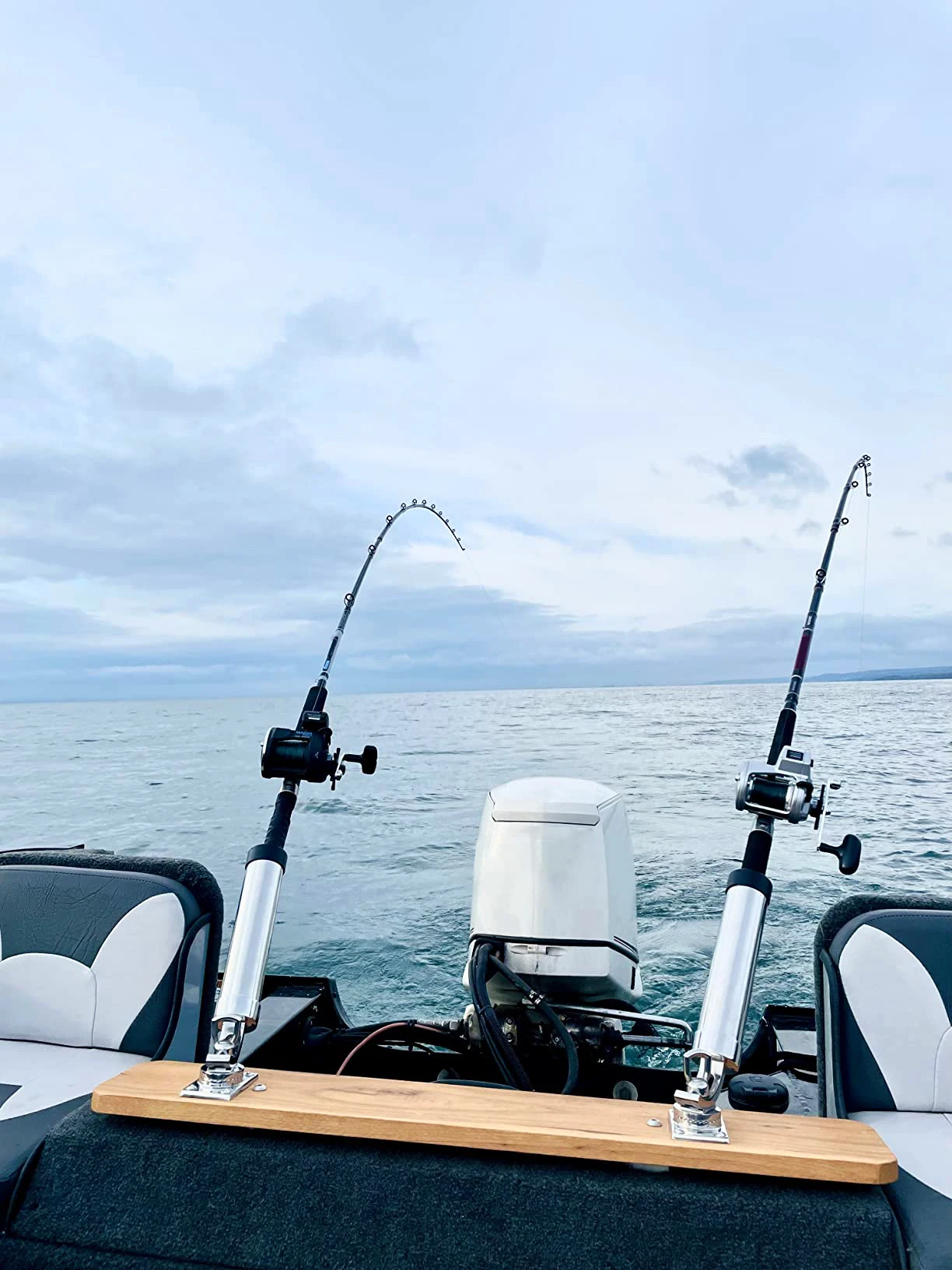 Adjustable Fishing Rod Holder For Boat 316 Stainless Steel 360 Degree