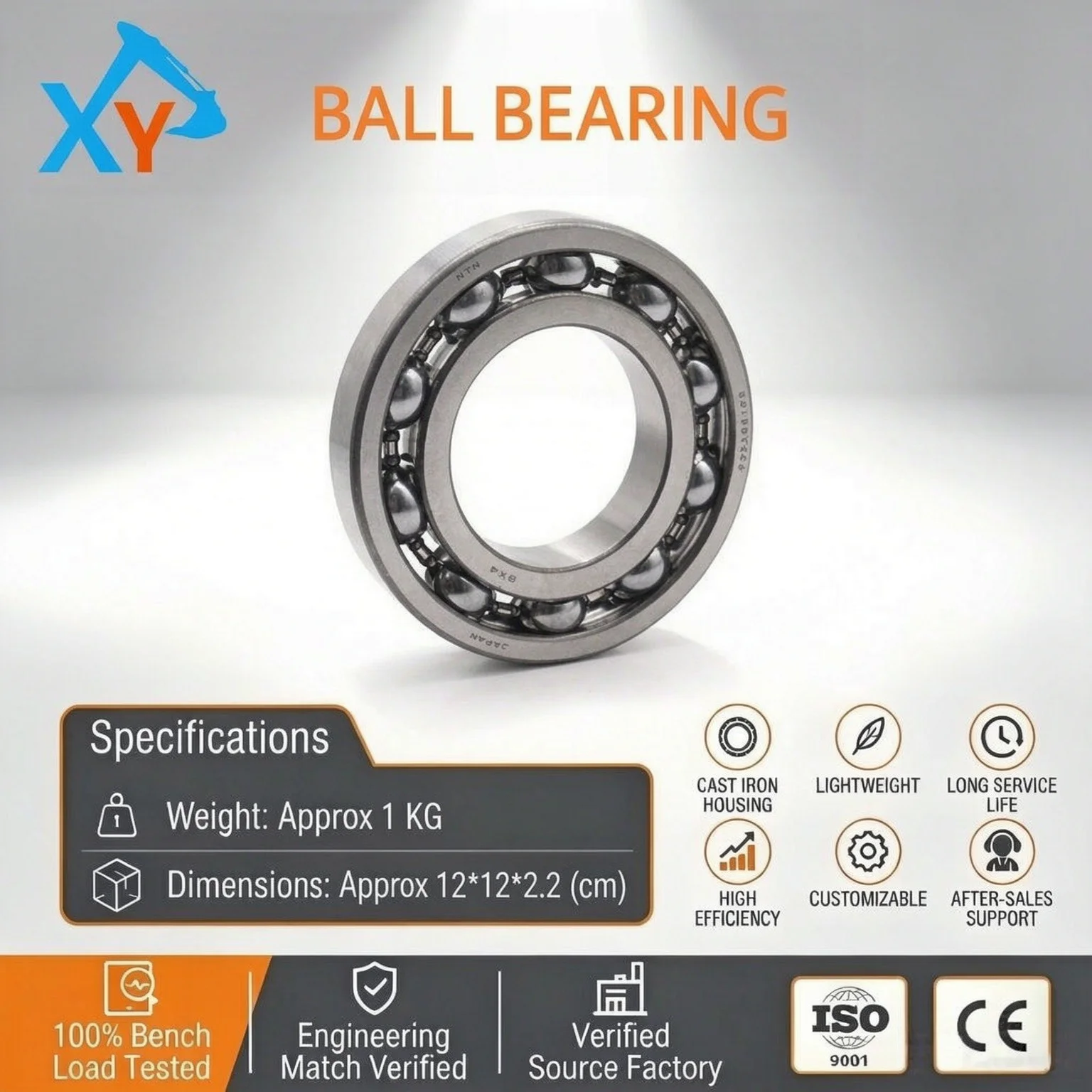 Original in Stock Excavator Ball Bearing 4720025 for Hitachi ZX330