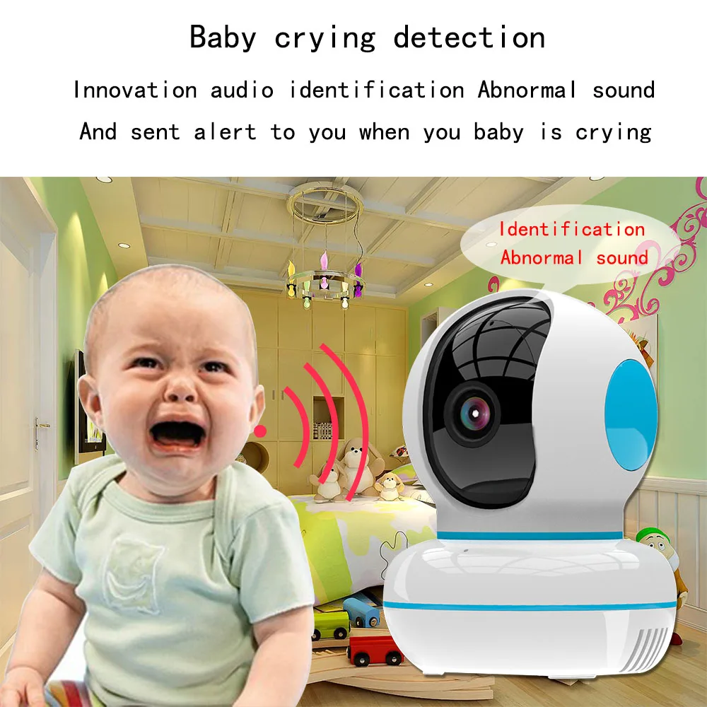 Tuya YCC365 App Remote Control Home Security Mini 1MP 2MP 3MP Wifi IP Camera