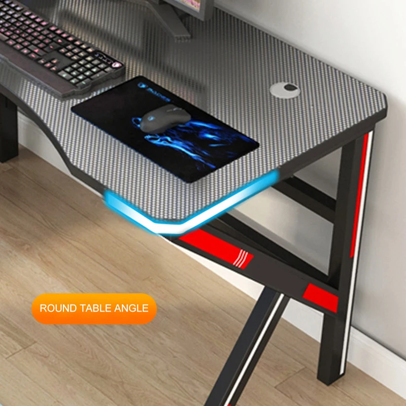 Gaming Desk Zshaped Computer Desk Professional Game Work Station Pc