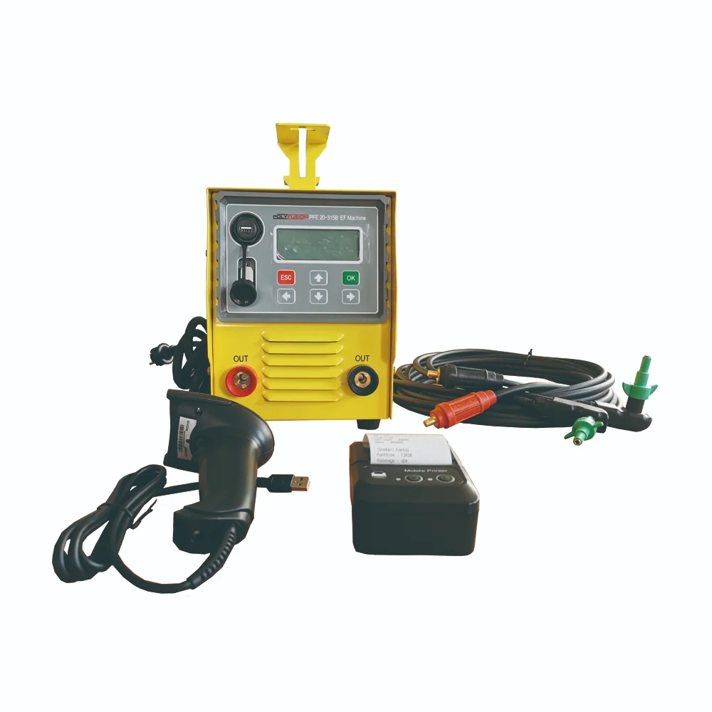 Electrofusion Thermofusion Welding HDPE Pipe Fusion PFE315B Price Electrofusion Machine