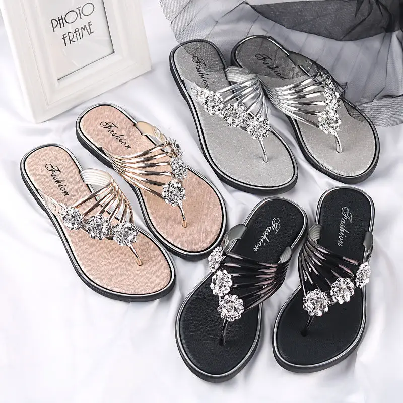 Fim Moda verão feminina cunhas de sandálias de praia casual feminino  plataforma peep toe sapatos slingback senhora cores misturadas fivela de  sandálias / Saltos ~ Artminerals.pt