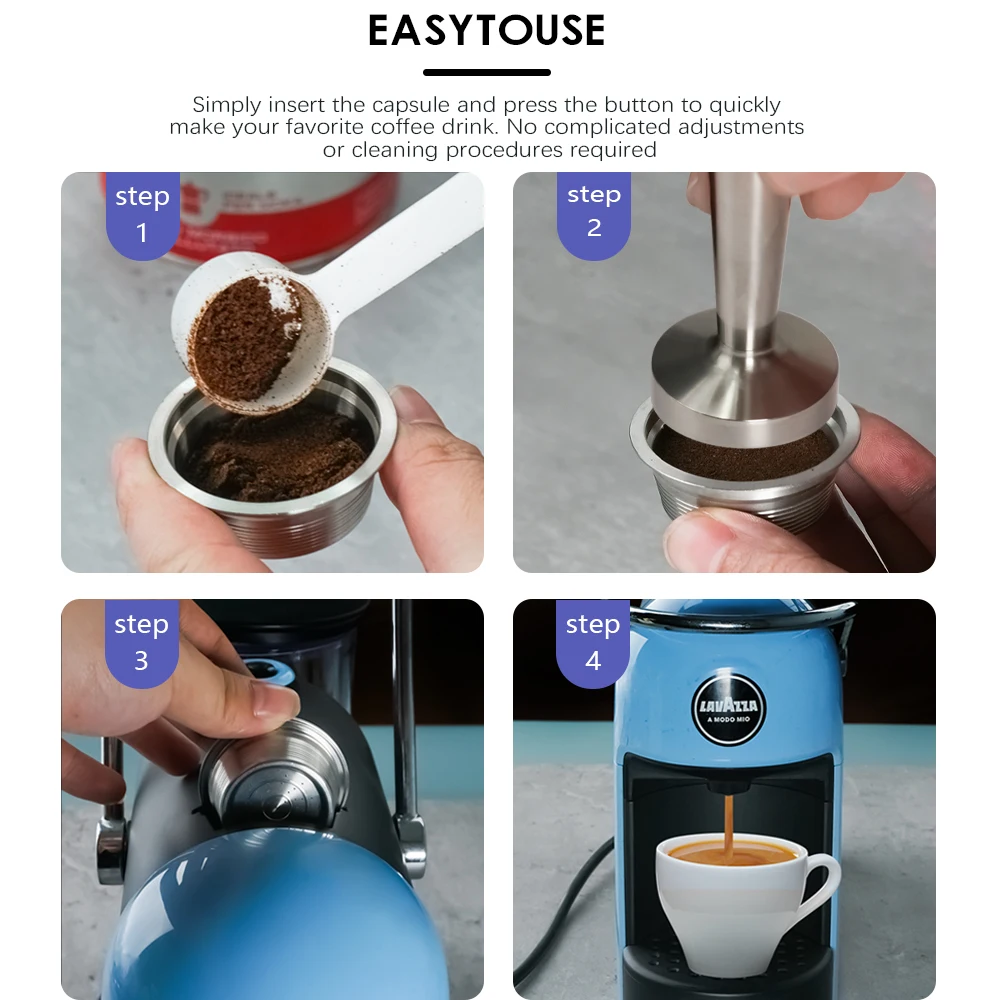 modo mio reusable pods Lavazza A Modo Mio Pods Compatible Evergreen® Reusable Capsule for Lavazza®  A Modo Mio® Lavazza A Modo Mio* kompatible Kapseln main image 1