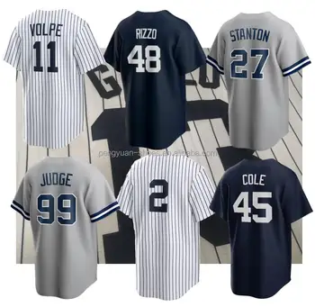 Anthony Volpe, Aaron Judge, Anthony Rizzo New York Yankees Name & Number  T-Shirt