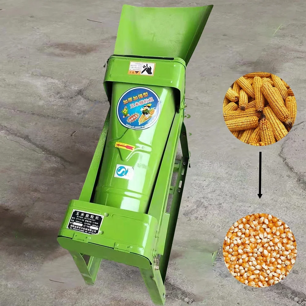 Wholesale High Quality Corn Thresher for Small Farms Cheap Maize Sheller Factory Price Threshing Machine