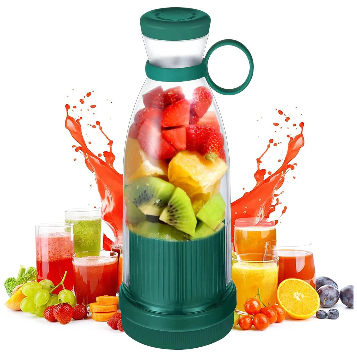 Portable Electric Blender Fruit Juicer Handheld Smoothie Maker Juice Cup
