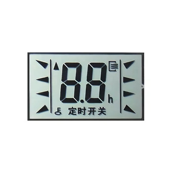 Factory Customized Monochrome 7 Segment Lcd Screen TN HTN STN FSTN VA Lcd Display for Household Appliances