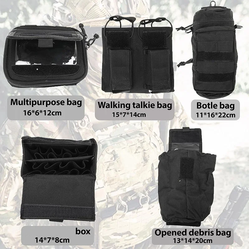 Premium Adjustable High Quality Breathable Tactical Battle Belt and Durable Duty Belt Outdoor Hunting Utility Adjustable Belt