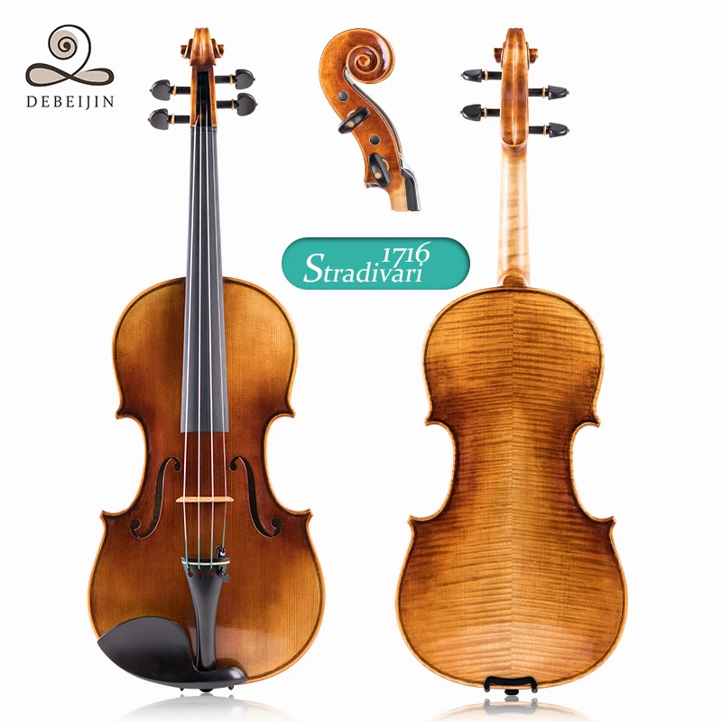 バイオリン　Stradivarius 1716モデル　4/4 Master 4/4 violin Handmade Antonio Stradivari 1716 model