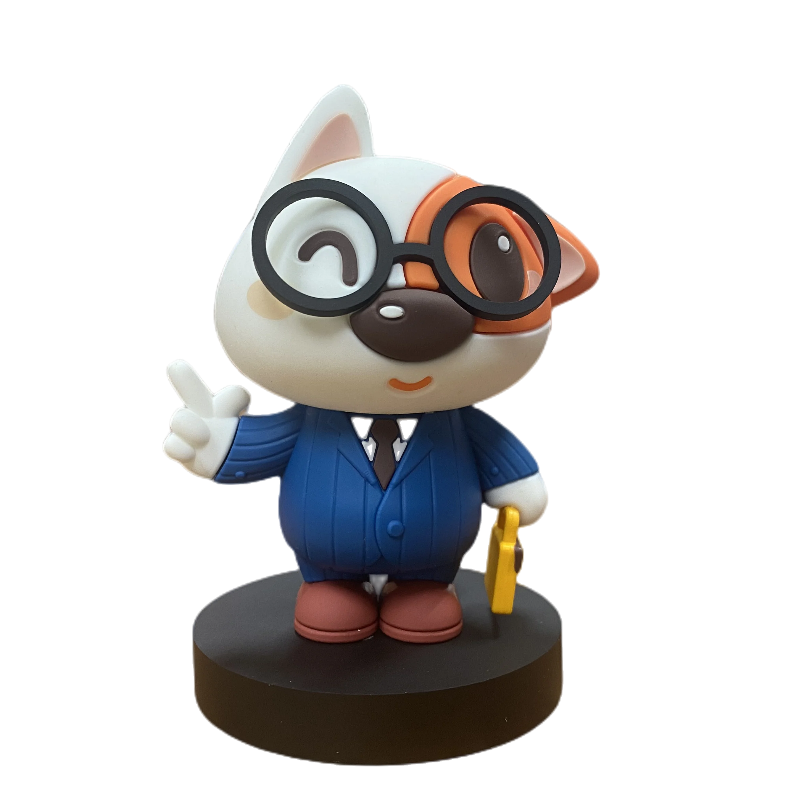 Фигурка персонажа из мультфильма 3D с логотипом миниатюрная фигурка мягкого ПВХ поделки и подарки модель игрушки