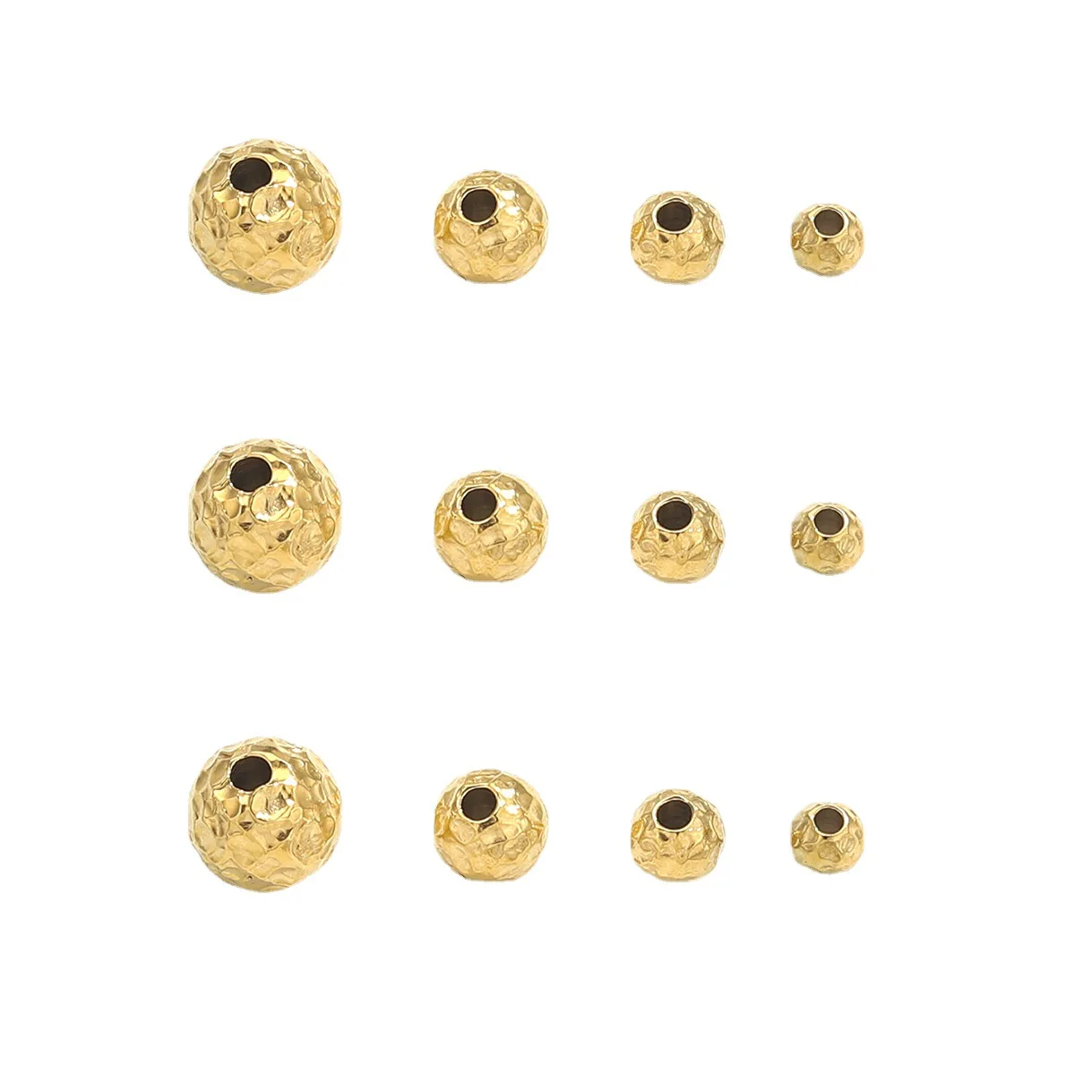 50pc - 6mm Gold Filled shops Seamless Round Beads. Plain Gold Spacer Beads. 14kt Gold Filled. Medium Polished Spacer Beads, Make Bracelets, Necks