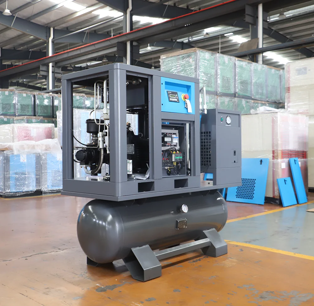 Винтовой компрессор Airstone Industrial Air-compressors 10HP 7.5KW с осушителем для лазерной резки