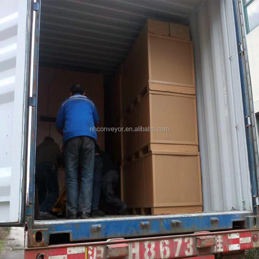 20ft And 40ft Container Loading Unloading Conveyor System - Buy Loading ...