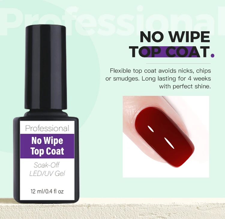 Oem No Acid Rubber Base Nail Gel Polish Base Coat Uv Nail Gel Wholesale