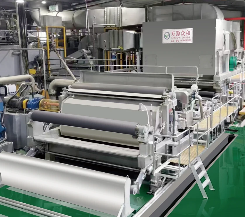 Tissue Machine Toilet Paper Machine Hygiene Paper Crescent Former Yankee Machine