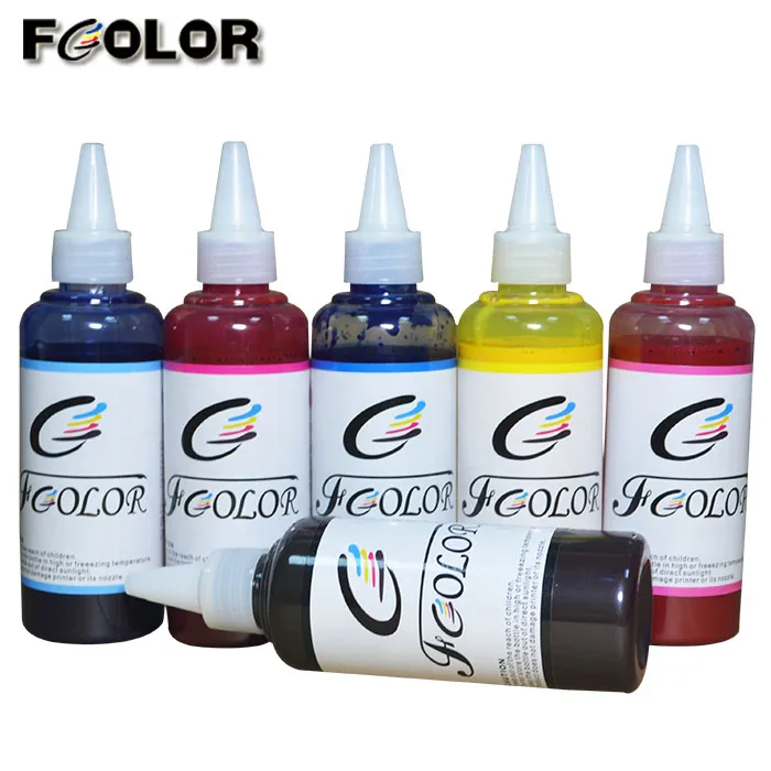 FCOLOR Bottle Ink 100ml Sublimation Ink for Epson L310 L210 L130 L120 Printer