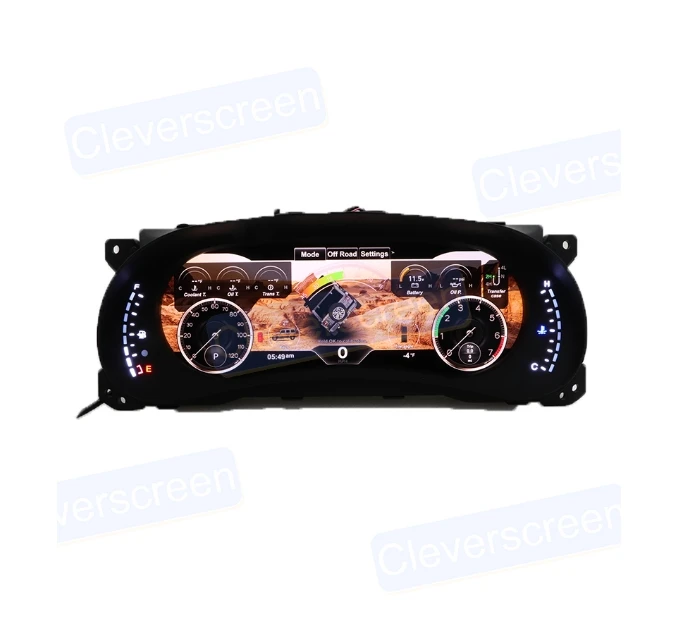 12.3''Car Digital Dashboard LCD Instrument Panel Speedometer for Jeep Wrangler 2007-2023 Cluster