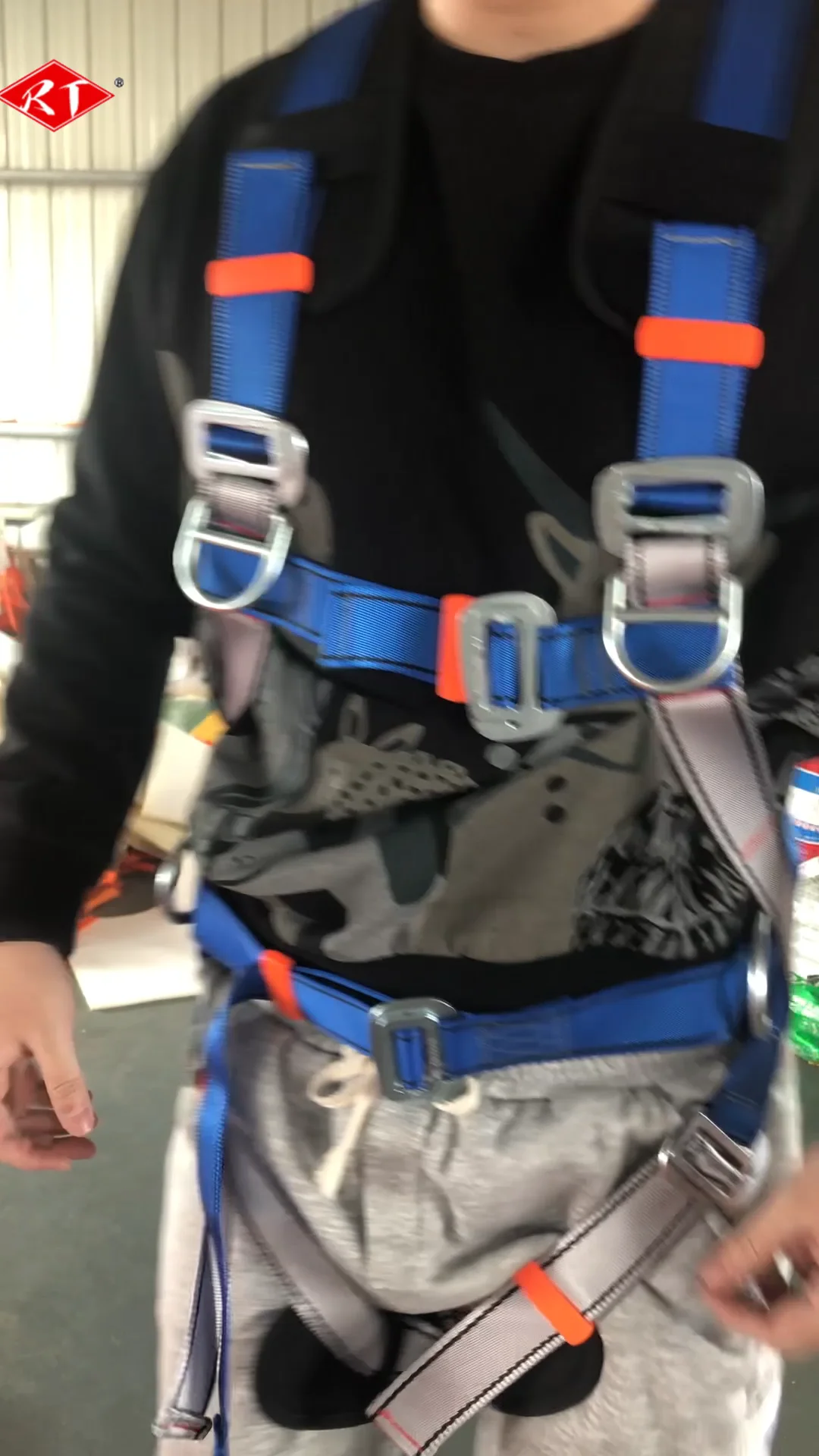 Fall Protection Tree Climbing 45mm bing Belt Roofing Toddler Safety