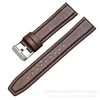 [สีน้ำตาลเข้ม/หัวเข็มขัดเงิน] ผิวซิลิโคน GT2