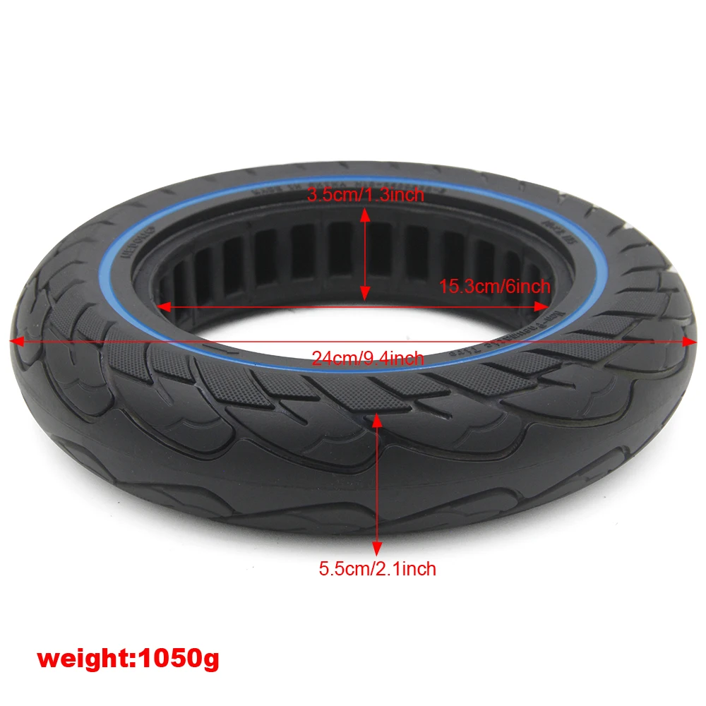 10inch Solid Tyre E Scooter Wheels 10x2.125 Honeycomb Solid Tire for 10 Inch Electric Scooter Solid Accessories