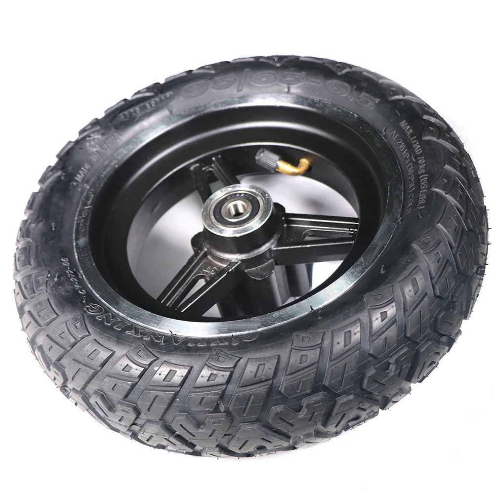 85/65-6.5 Tuyau intérieur/pneu extérieur pour Kugoo G-Booste/G2 Pro  E-scooter 10 pouces avant et arrière épais pneus à vide résistant à l'usure  (tube