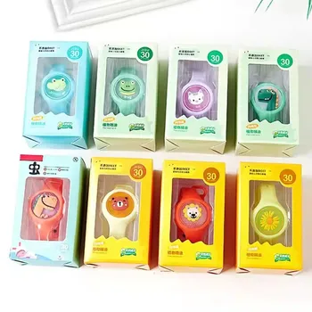 Children'S Luminous Mosquito Repellent Bracelet Boxed Cartoon Flash Mosquito Repellent Watch