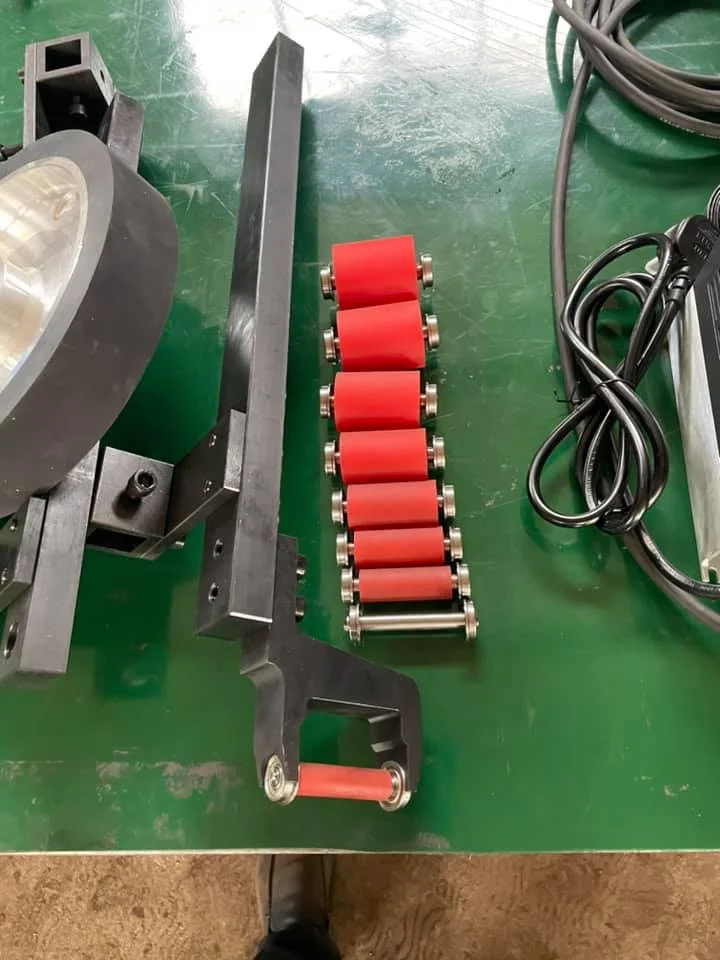 Smerigliatrice A Nastro 2 "X 72" Ruote In Alluminio Per Smerigliatrice A Coltello 5 "Drive 5/8" Foro 3 "binario 2" Folle (5 "5/8-3"-2 - Foto 4