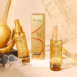 Private Label Chinese Strengthening Natural Nourishing Straightener Organic Repair Hair Treatment Oil Spray for Women