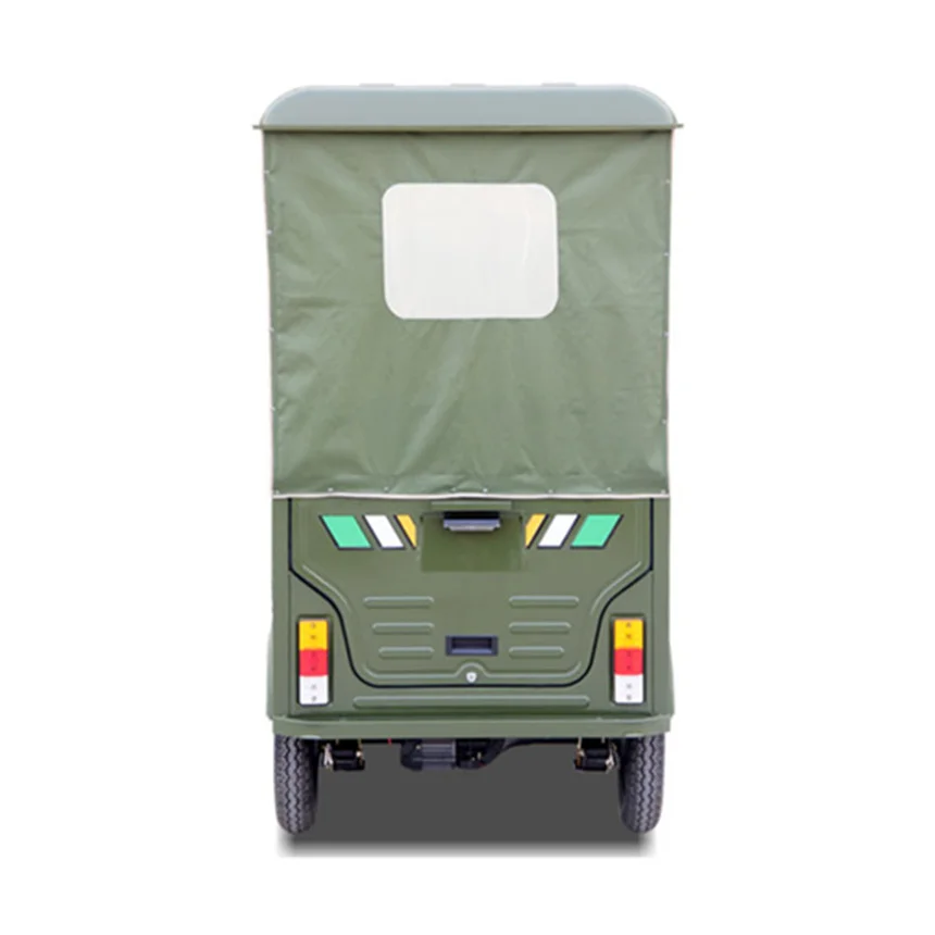 緑色の三輪車人力車 3 Wheel Electric Tuk Tuk Tricycle for Adults & Seniors