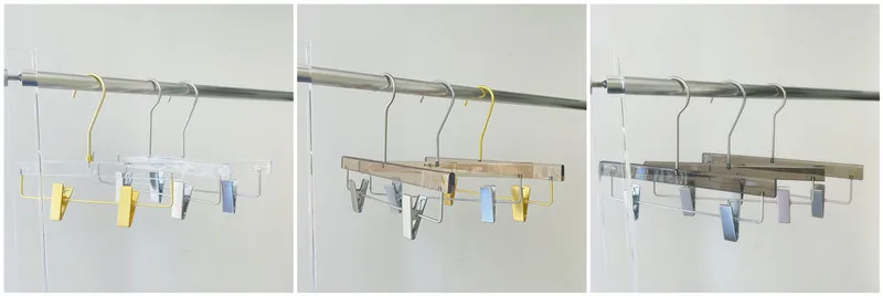 one hundred kinds crystal clear acrylic clothes hanger manufacturer