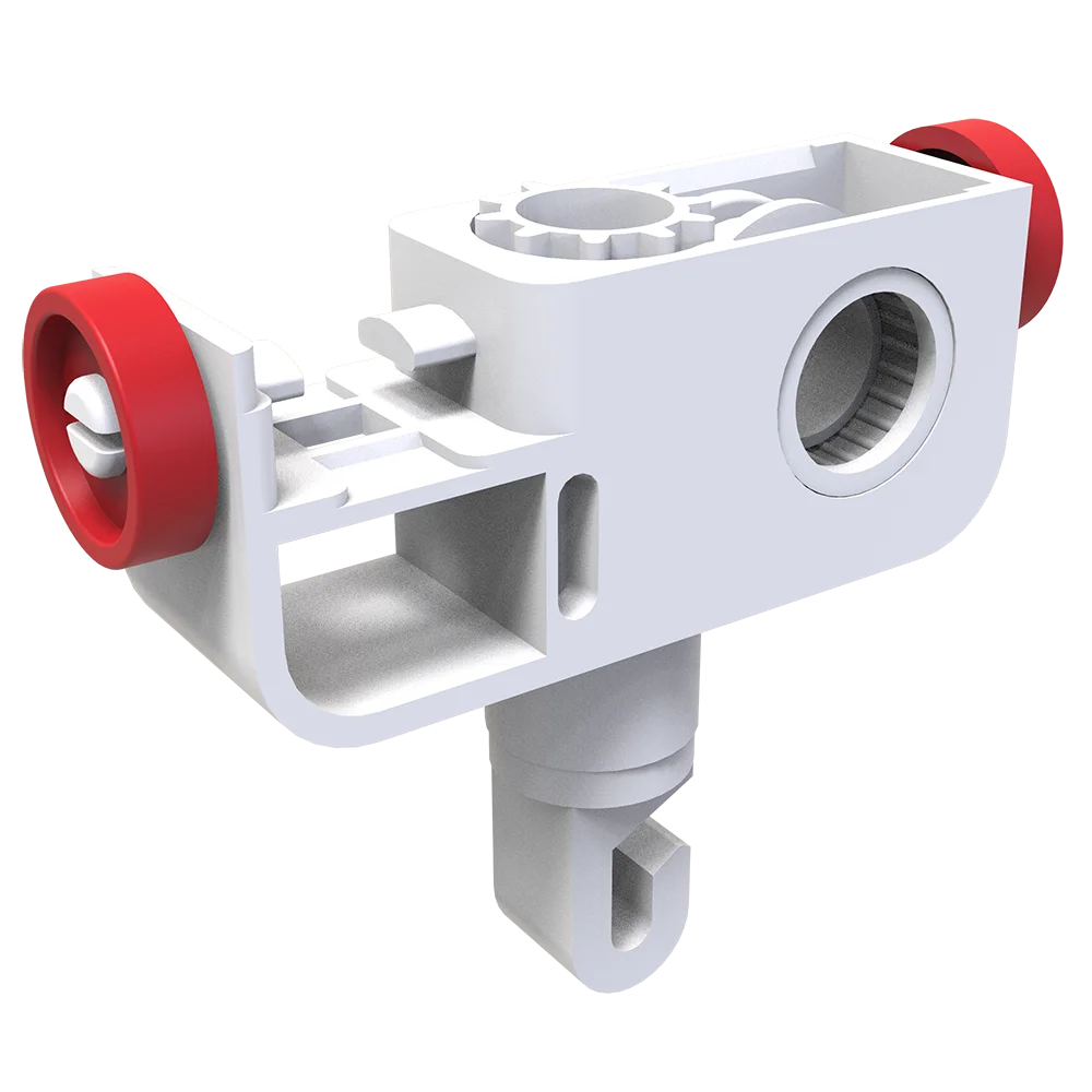 Fashion and Durable J Hook Carrier for Vertical Blinds Components