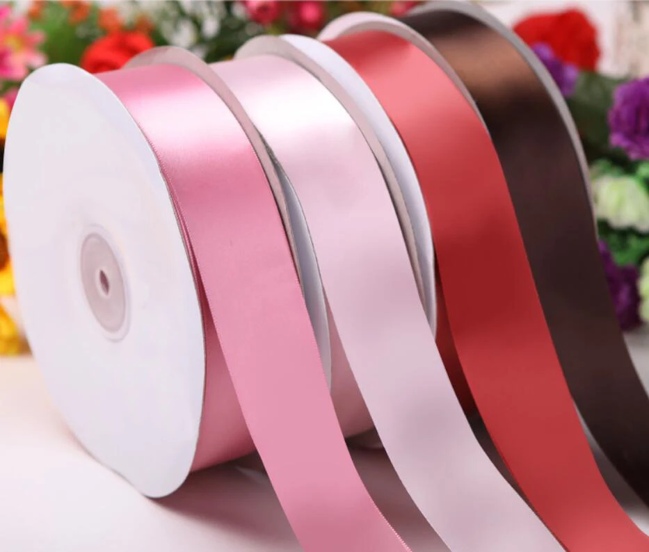 1-5.5 Meter x 50mm   Good Quality Double Side faced Satin Ribbon 