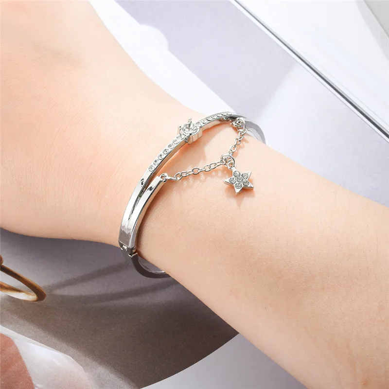 Shop Our Hot Selling Jewelry Elegant Artificial Diamond Bracelet