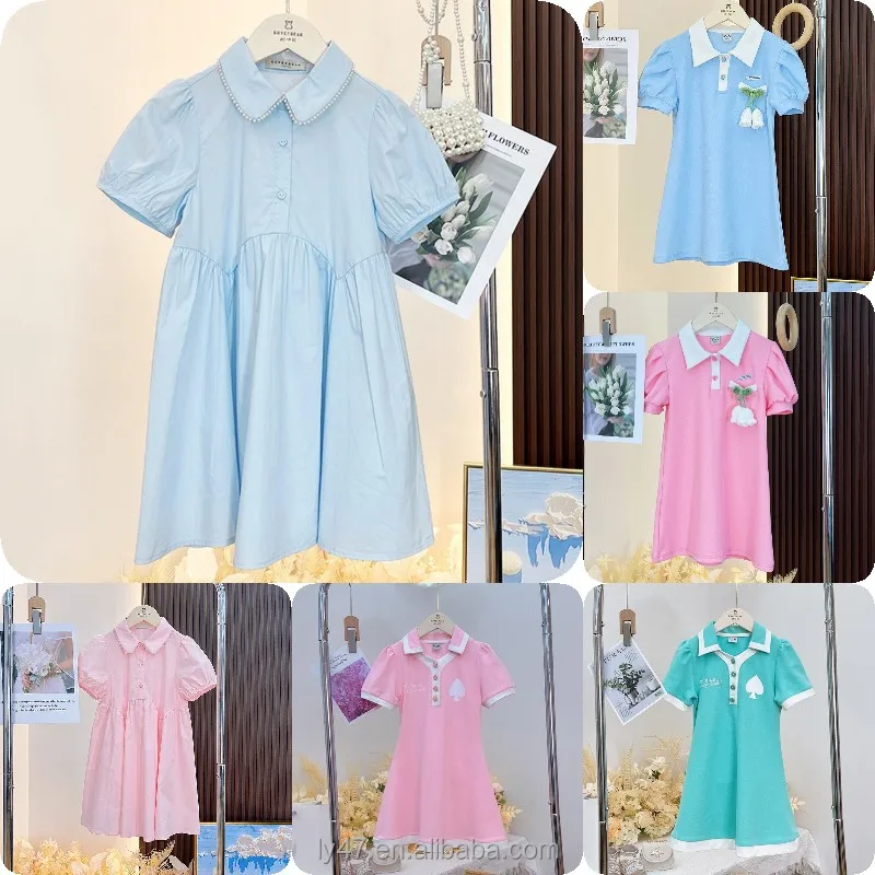 Factory Direct Sales 2023 New Girls' Suit Dress Summer Western Style ...