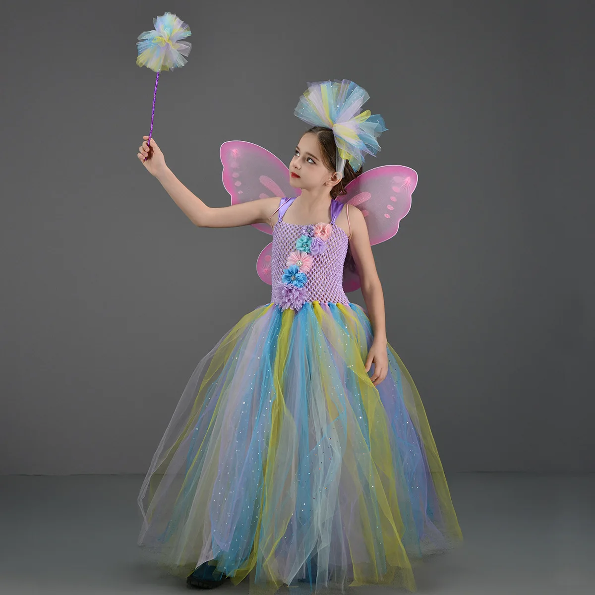 sachin and babi light blue dress F Is for Fairies Handkerchief Dress Dollskill main image 1